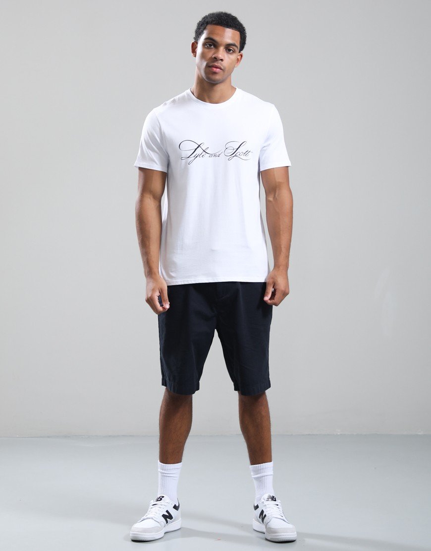 Lyle & Scott Superfine Graphic T-Shirt White