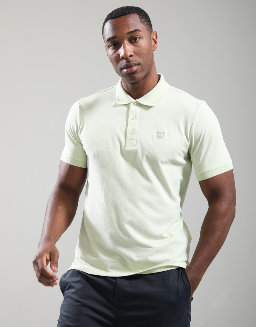 Lyle & Scott Superfine Polo Shirt Tender Greens