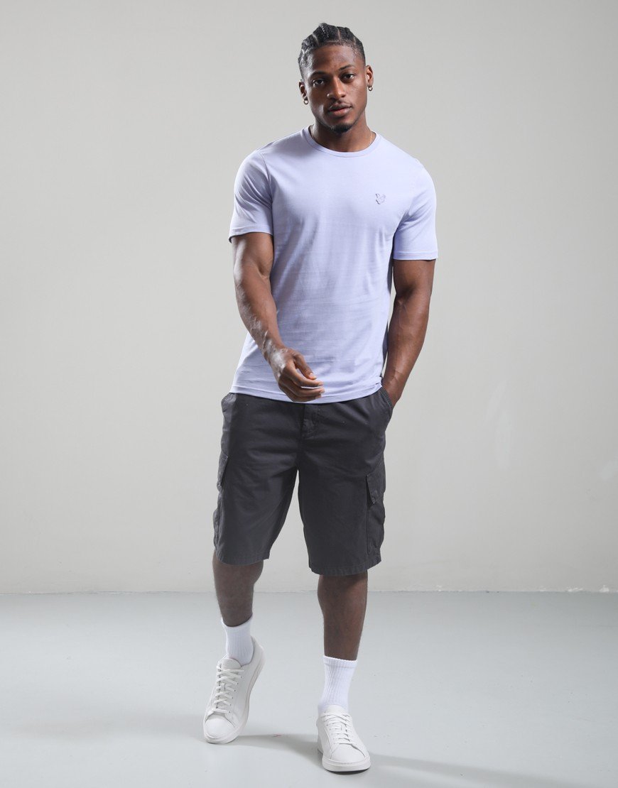 Lyle & Scott Superfine T-Shirt Floral Violet