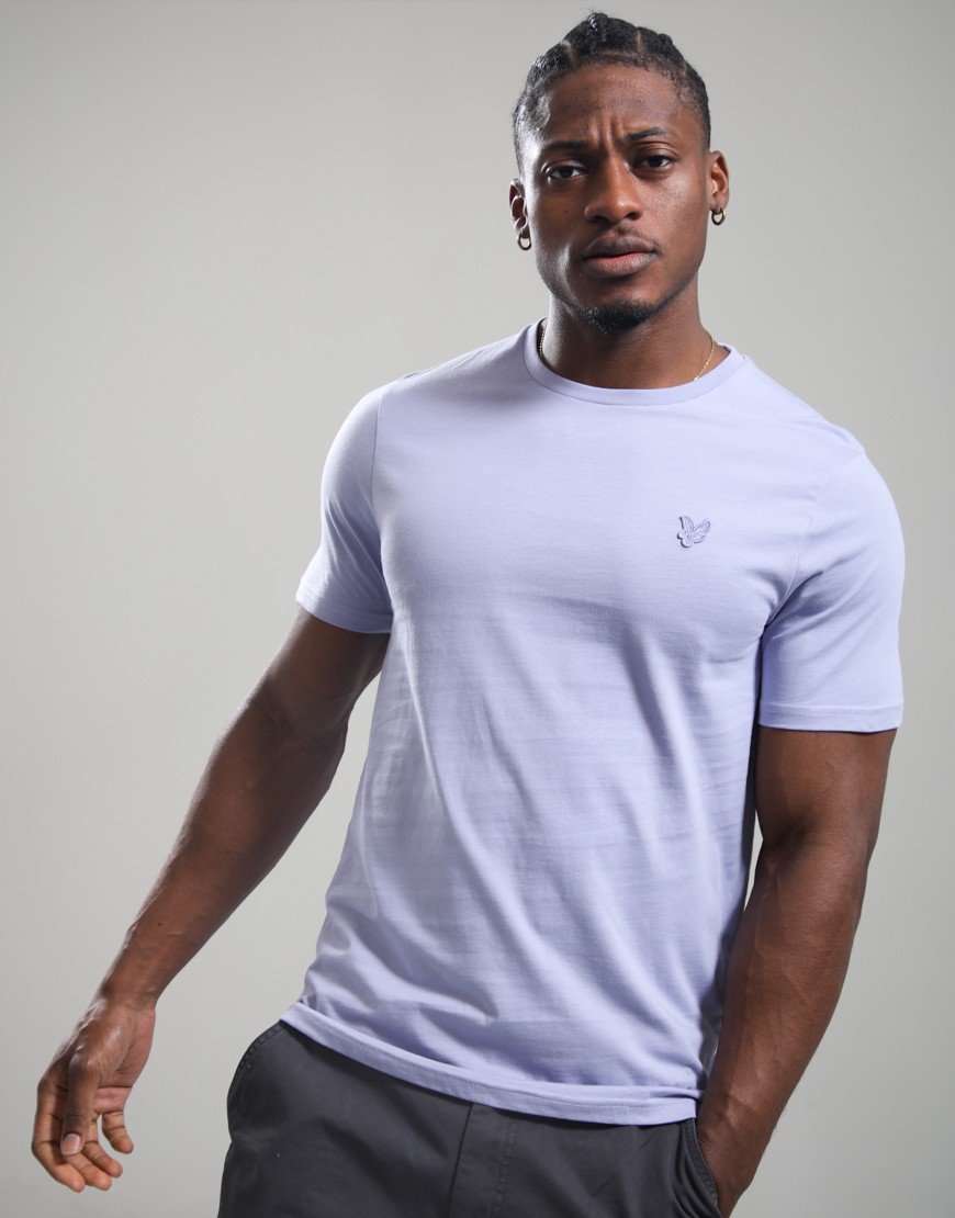 Lyle & Scott Superfine T-Shirt Floral Violet
