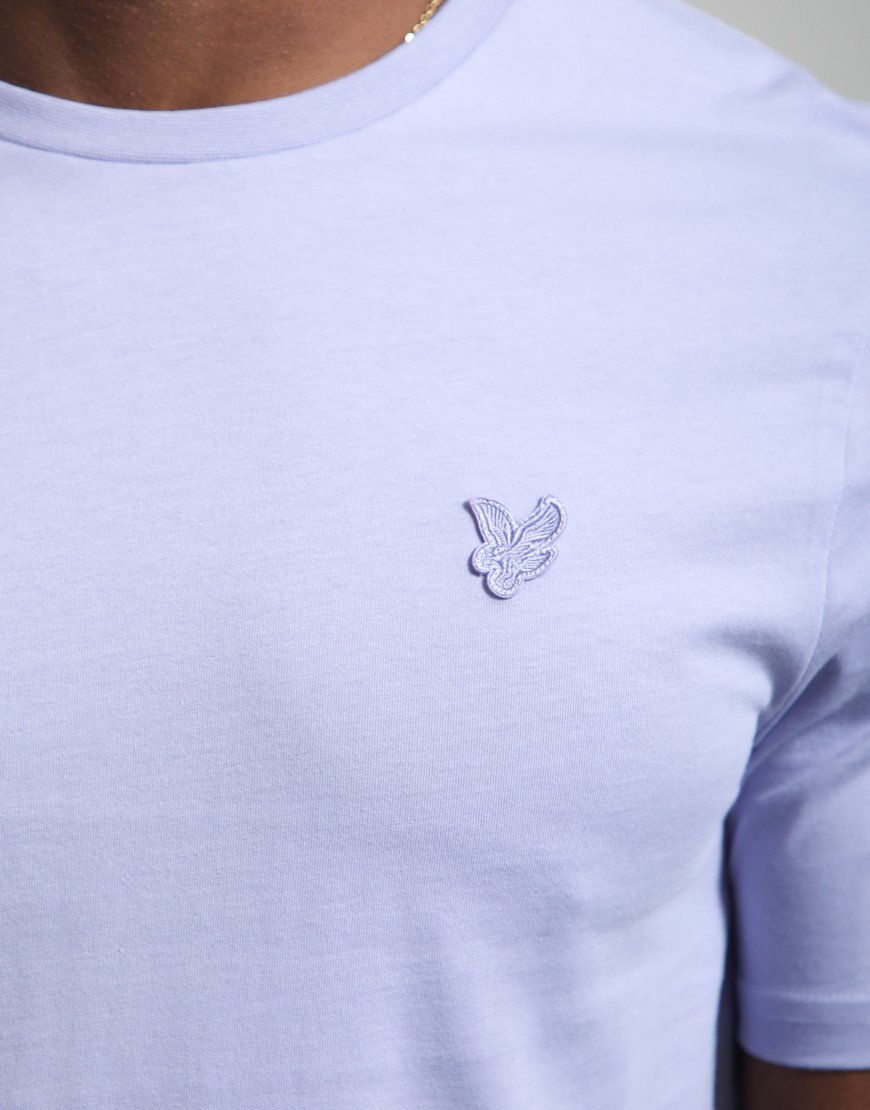 Lyle & Scott Superfine T-Shirt Floral Violet