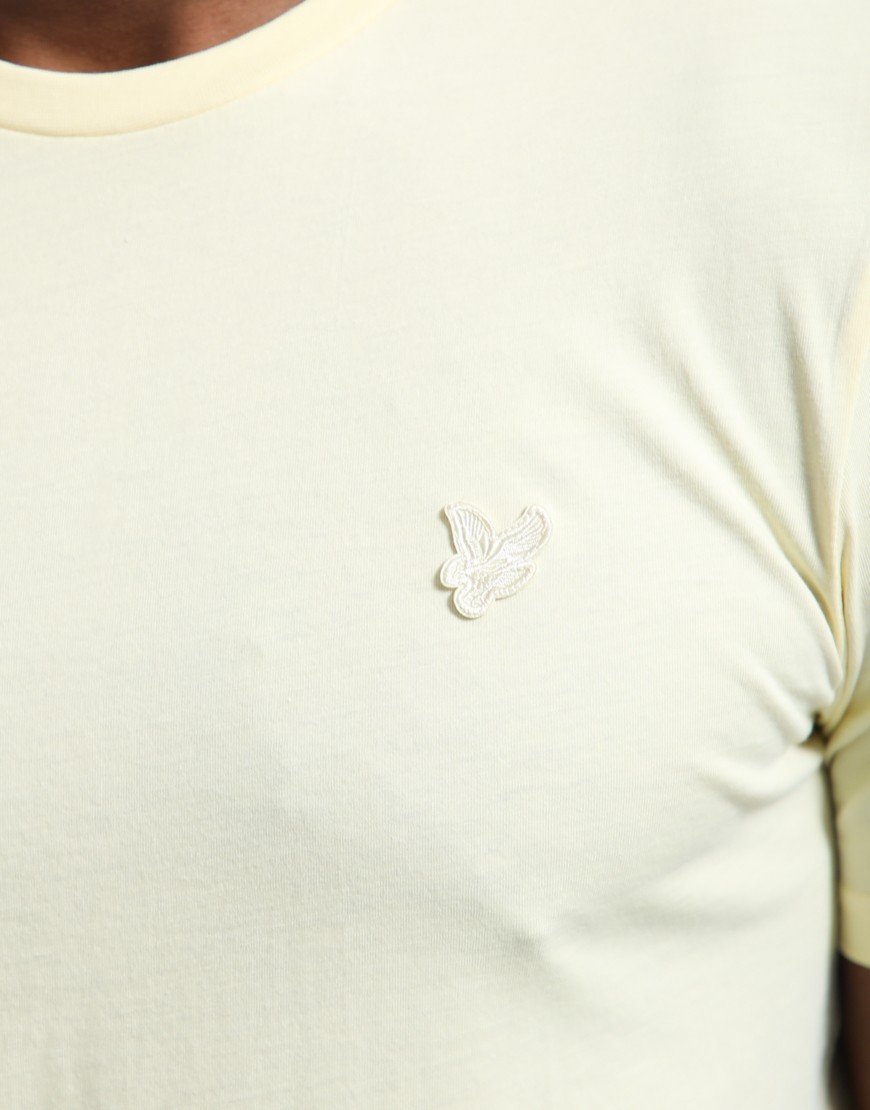 Lyle & Scott Superfine T-Shirt Pastel Yellow