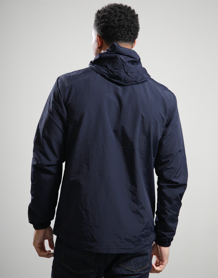Lyle & Scott Taped Zip Hooded Jacket Dark Navy