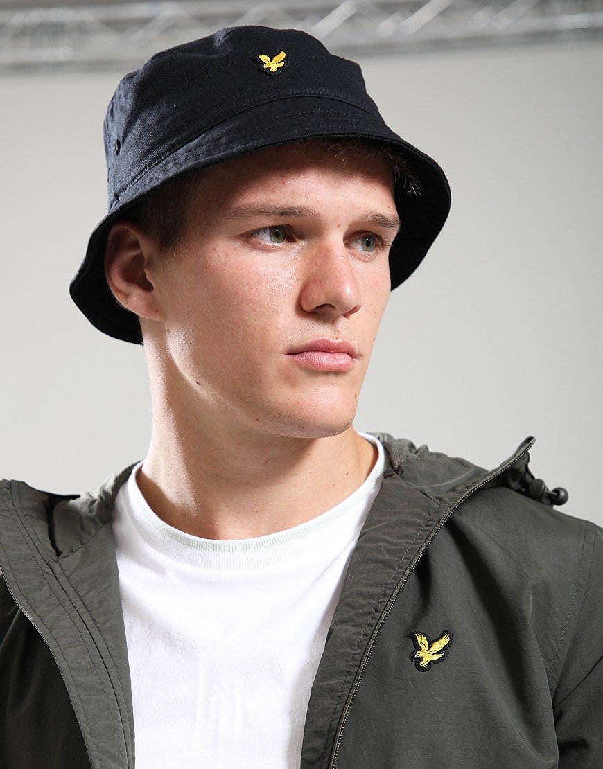 Lyle & Scott Bucket Hat Jet Black