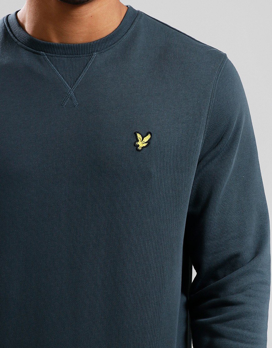 Lyle & Scott Crew Sweat Deep Green