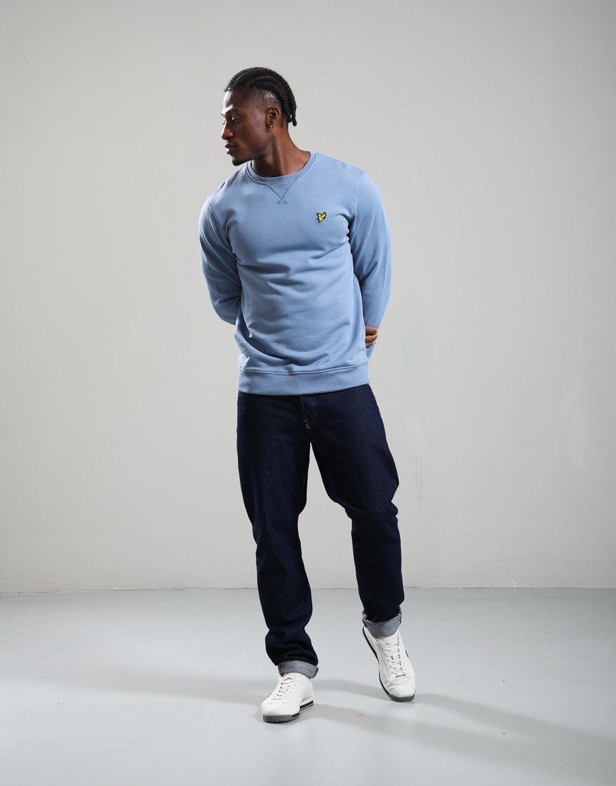 Lyle & Scott Crew Sweat Power Blue