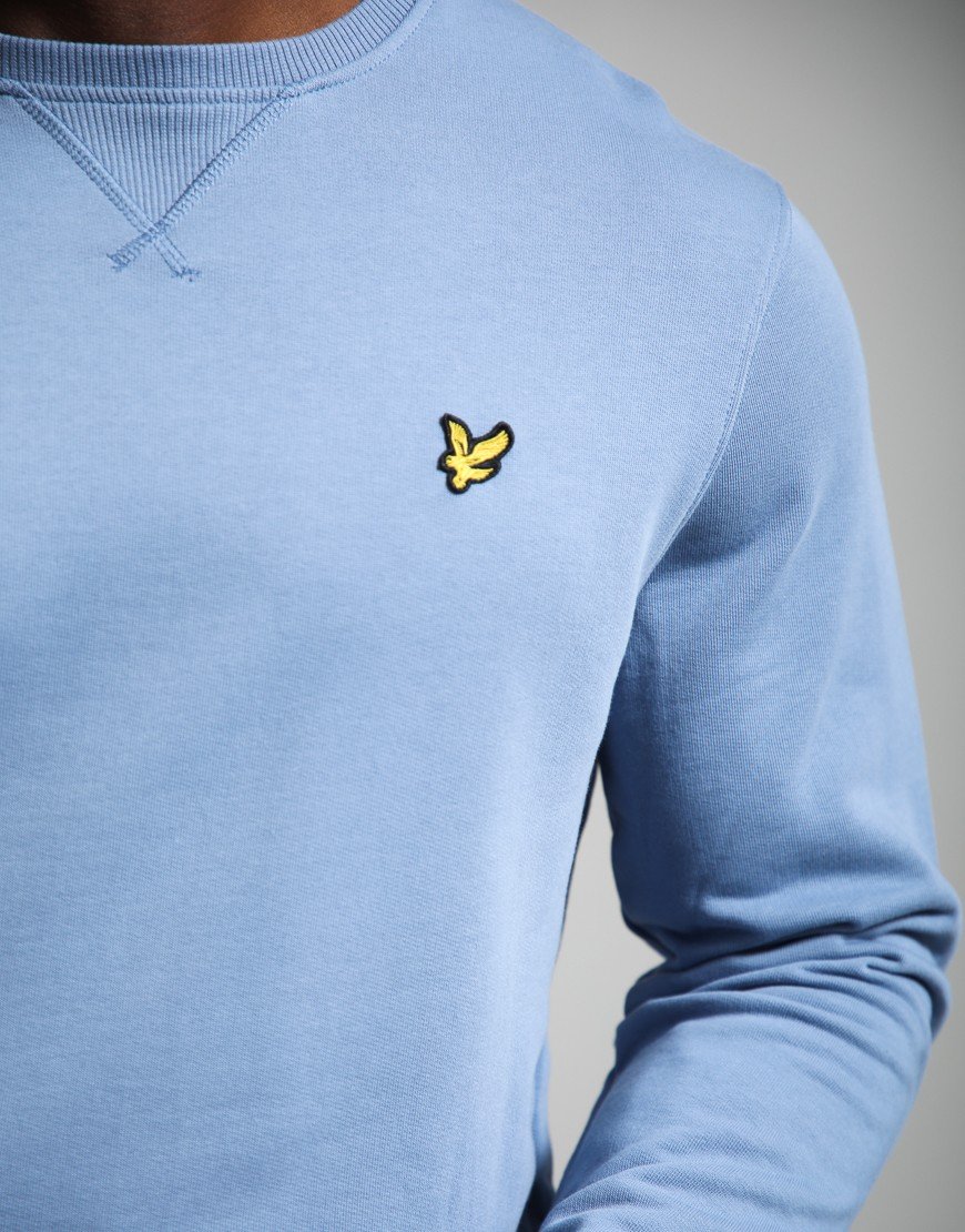 Lyle & Scott Crew Sweat Power Blue