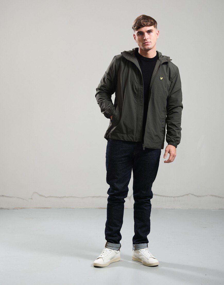 Lyle & Scott Hooded Jacket Olive