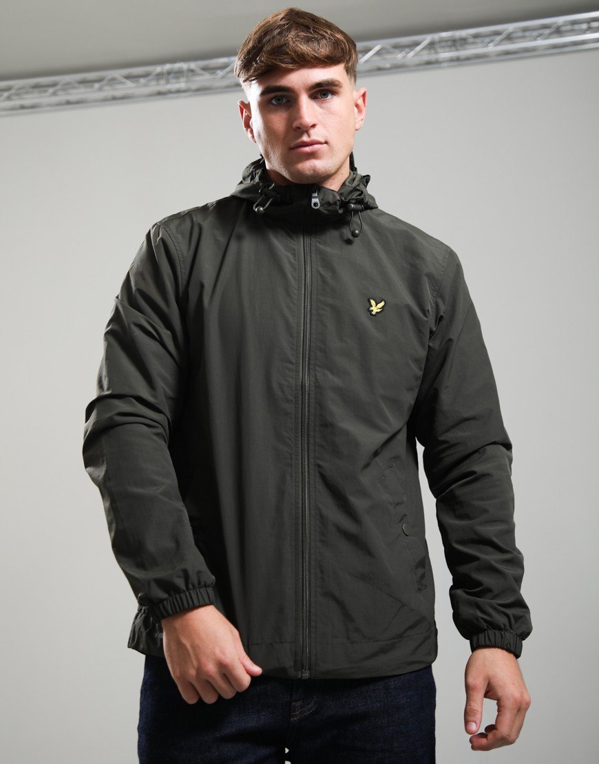 Lyle & Scott Hooded Jacket Olive