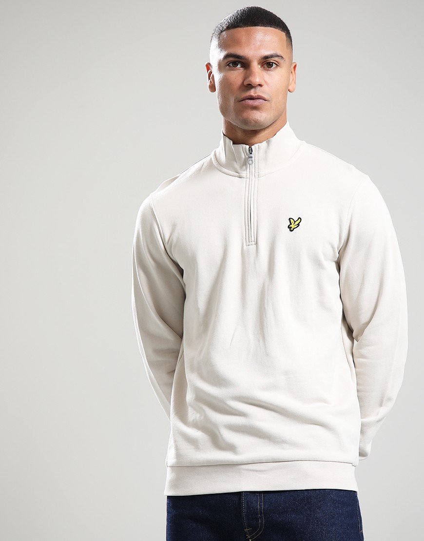 Lyle & Scott Loopback 1/4 Zip Sweat Cove