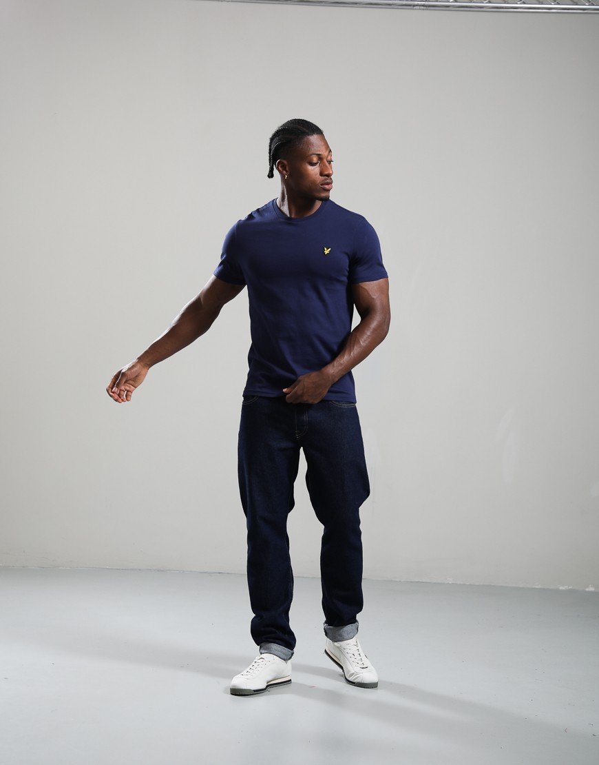 Lyle & Scott Plain T-Shirt Navy