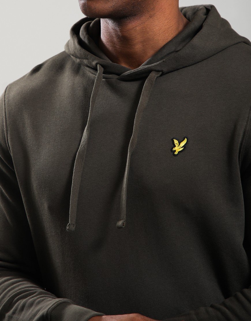 Lyle & Scott Pullover Hoodie Olive