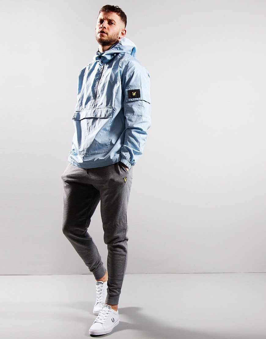 Lyle & Scott Skinny Track Pant Mid Grey Marl