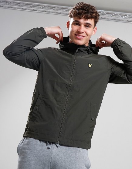 Lyle & Scott Hooded Jacket Olive