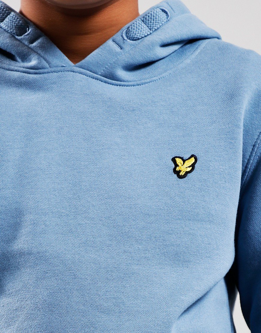 Lyle & Scott Junior Classic Hoodie Faded Denim
