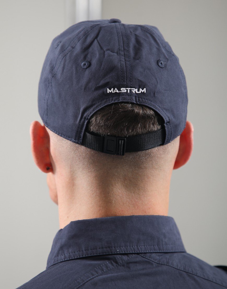 MA.Strum Badge Baseball Cap Ink Navy