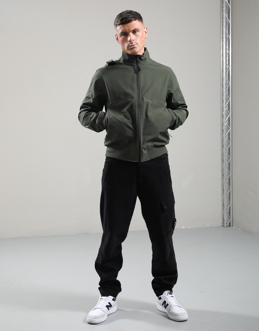 MA.Strum Battery Softshell Jacket Bronze Green
