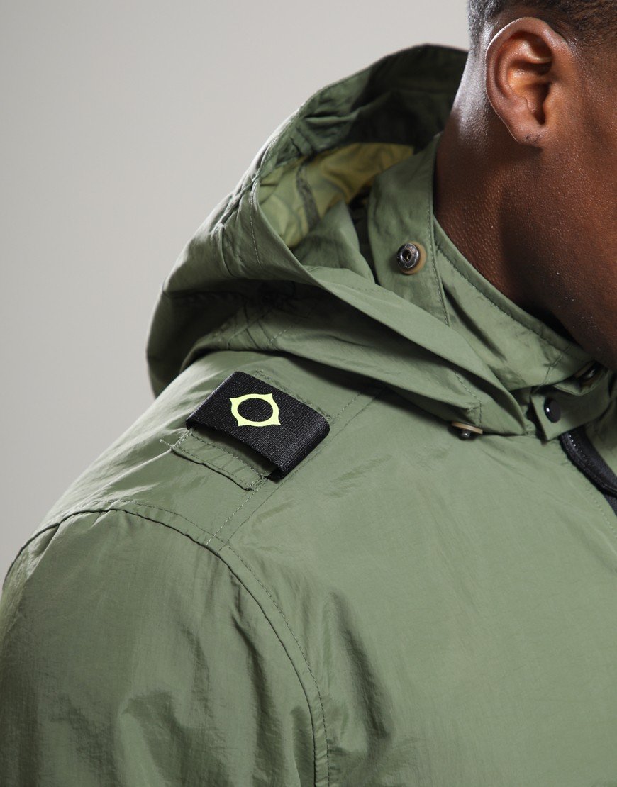 MA.Strum Cetane Utility Overshirt Bronze Green