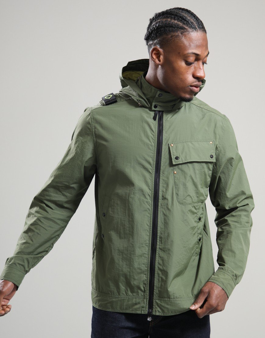 MA.Strum Cetane Utility Overshirt Bronze Green