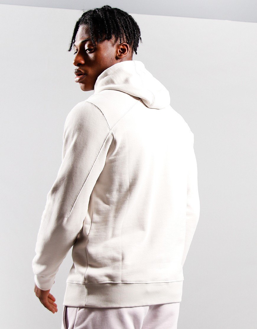 MA.Strum Embossed Logo Hoodie Aluminium 