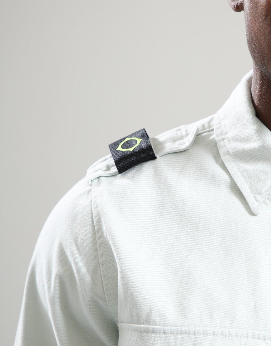 MA.Strum Isotope Overshirt Frost