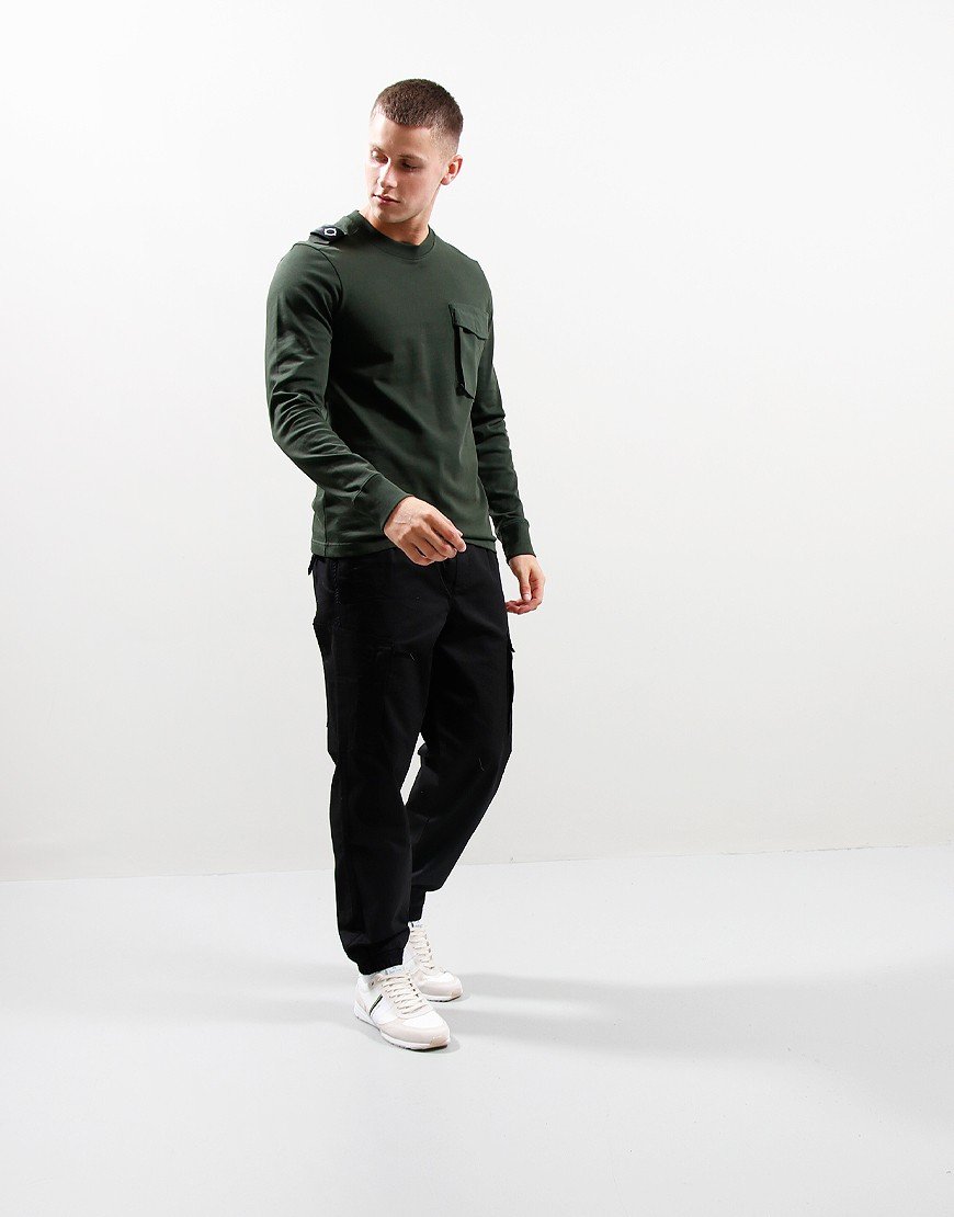 MA.Strum Long Sleeve Cargo Pocket T-shirt Oil Slick 
