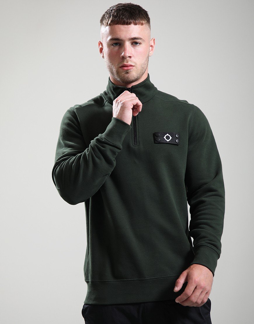 MA.Strum Neo Quarter Zip Sweat Oil Slick