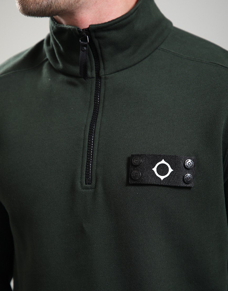 MA.Strum Neo Quarter Zip Sweat Oil Slick