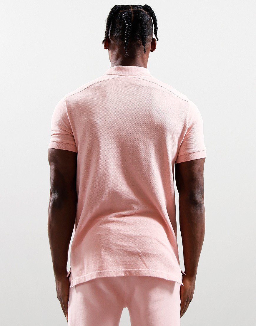 MA.Strum Pique Polo Shirt Mud Pink