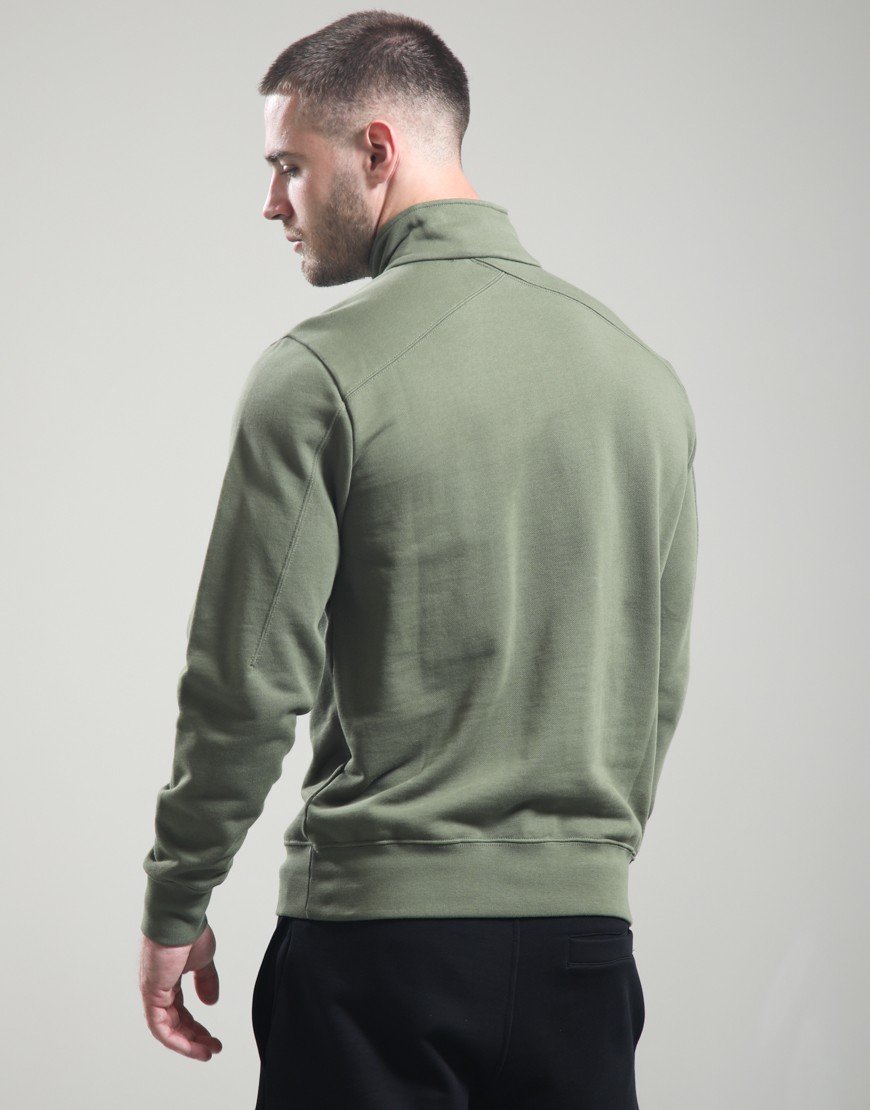 MA.Strum Training 1/4 Zip Sweat Bronze Green