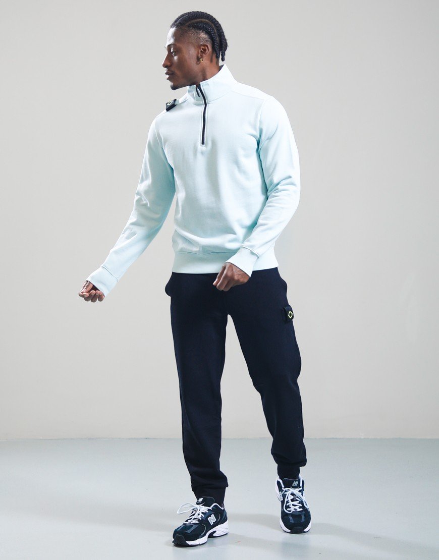 MA.Strum Training Quarter Zip Sweat Ice Flow