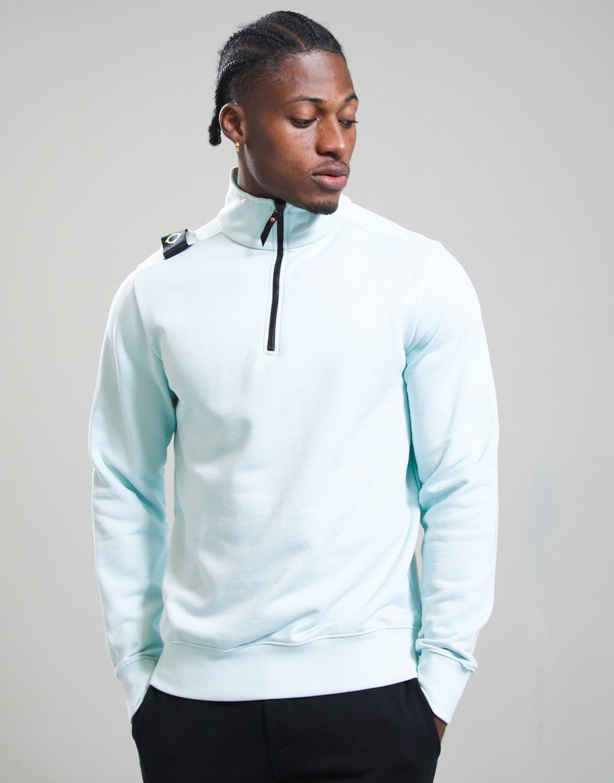 MA.Strum Training Quarter Zip Sweat Ice Flow