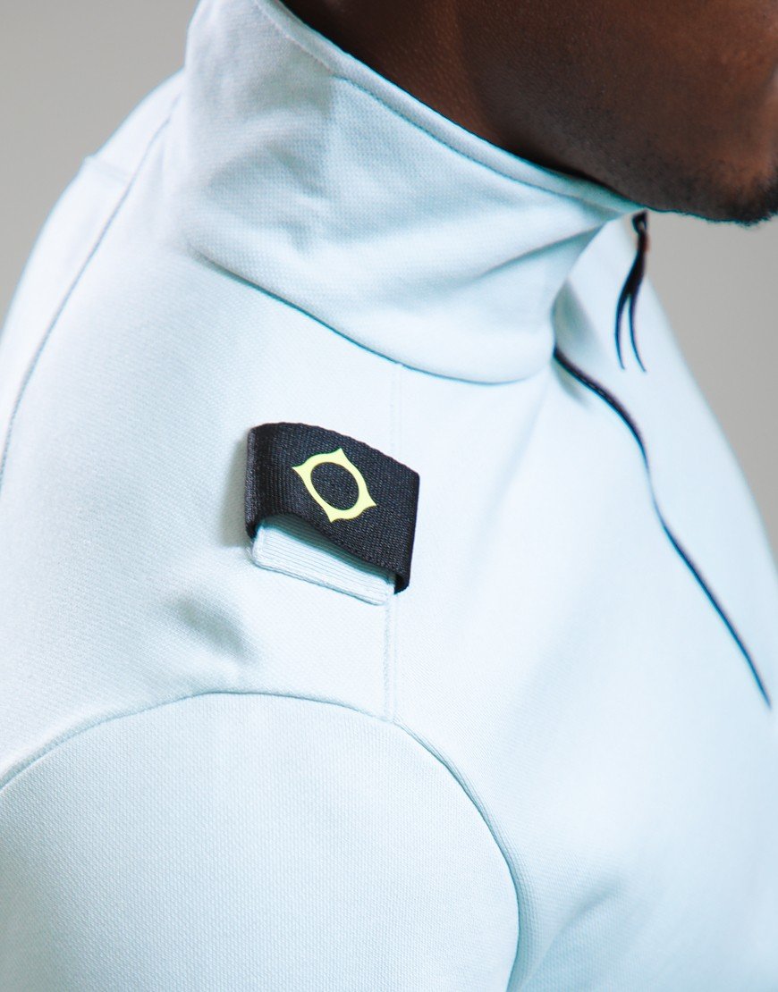 MA.Strum Training Quarter Zip Sweat Ice Flow