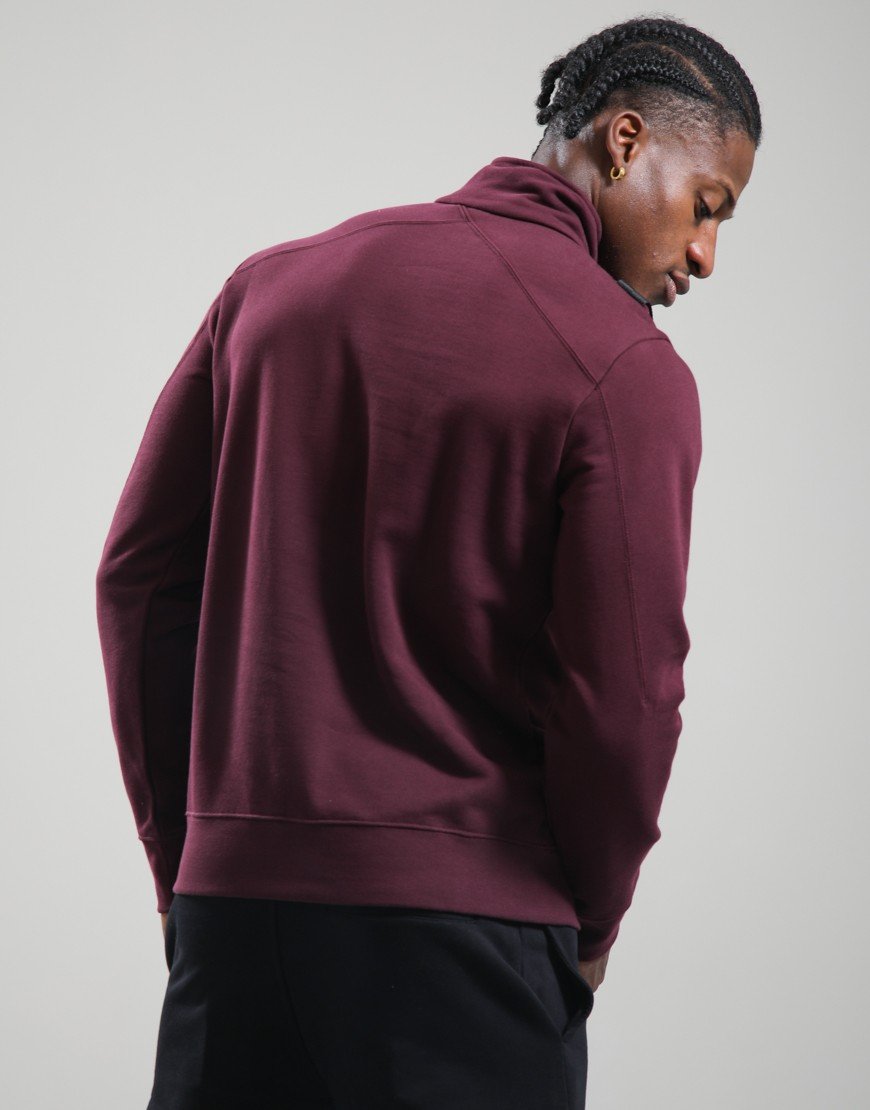 MA.Strum Training Quarter Zip Sweat Wine