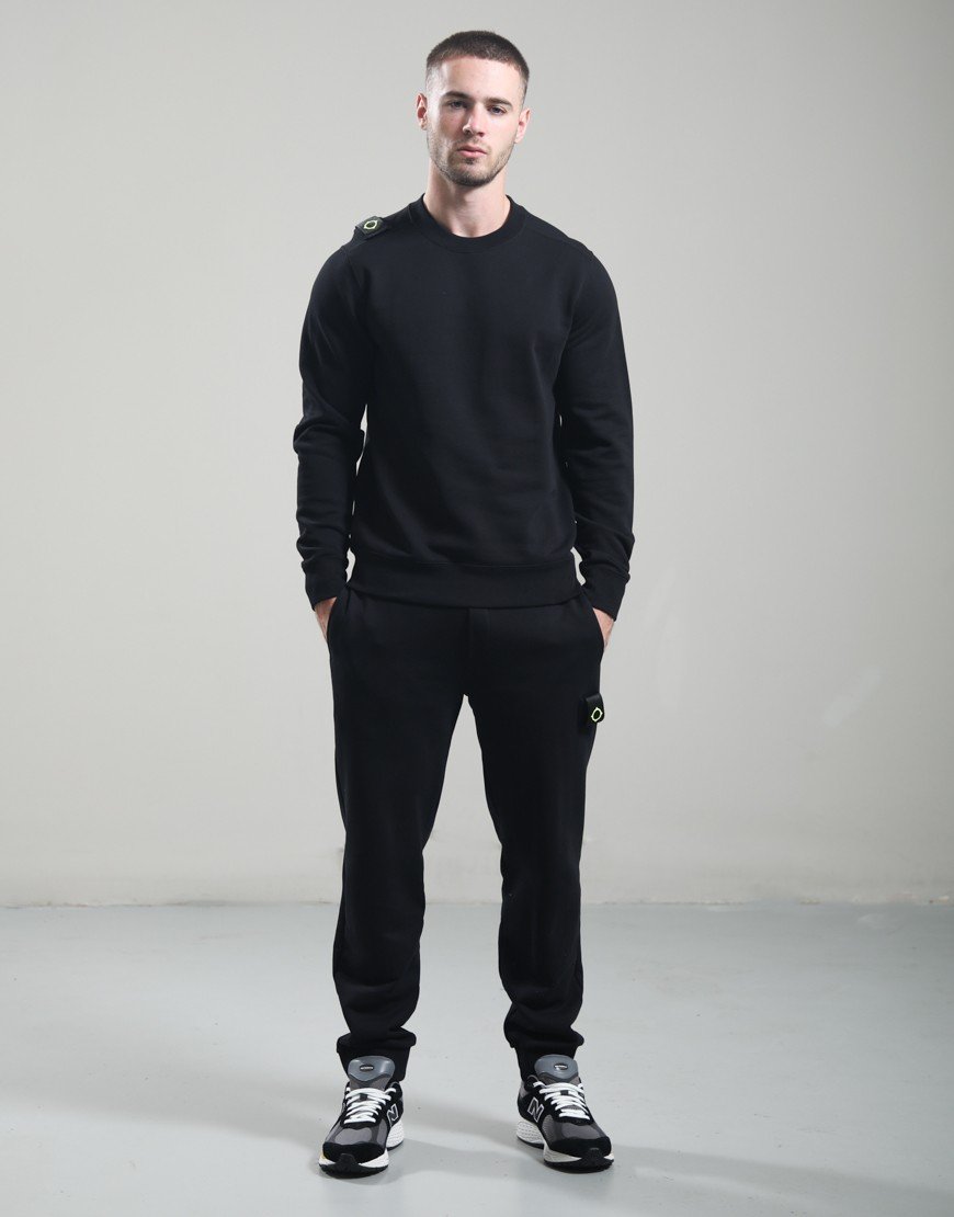 MA.Strum Training Crew Neck Sweat Black