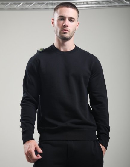 MA.Strum Training Crew Neck Sweat Black