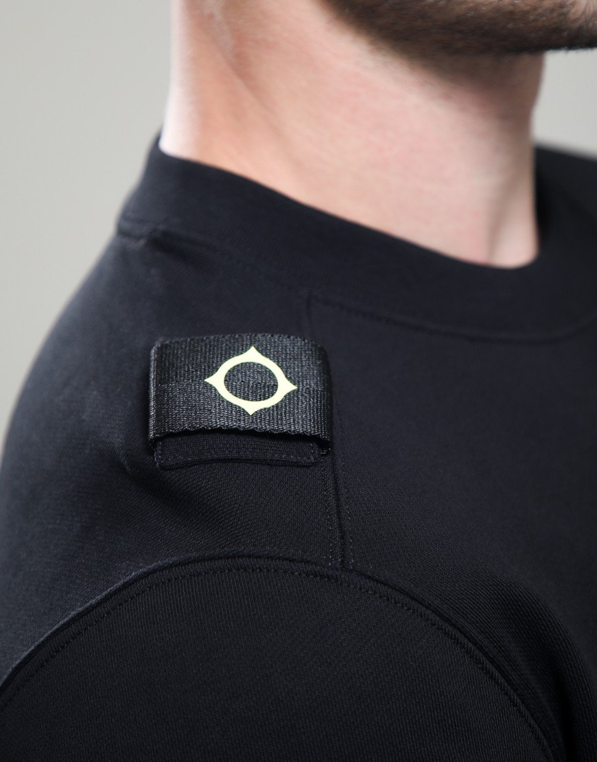 MA.Strum Training Crew Neck Sweat Black