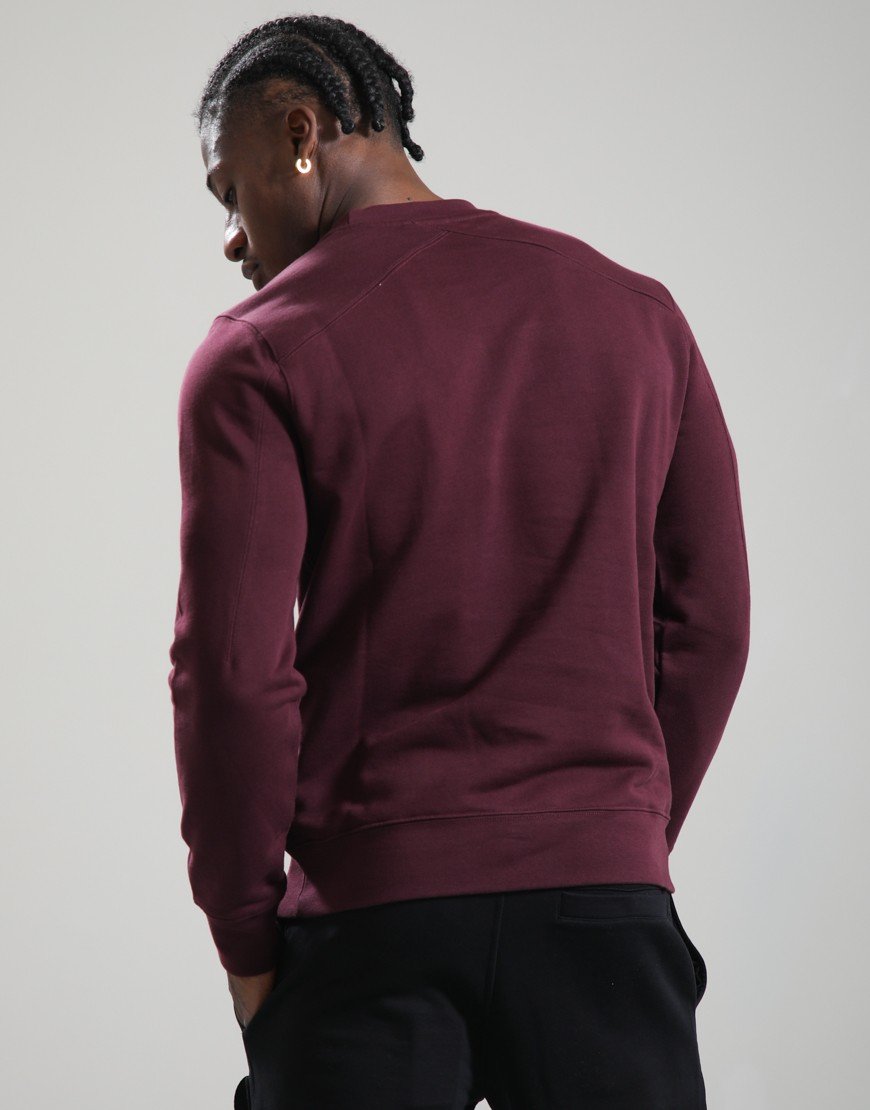 MA.Strum Training Crew Neck Sweat Wine