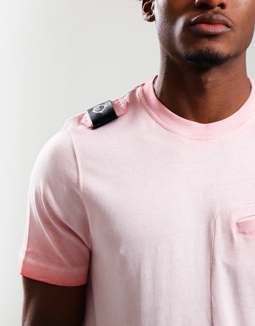MA.Strum Oil Wash T-shirt Mud Pink