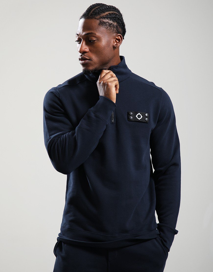 MA.Strum Neo Quarter Zip Sweat Ink Navy