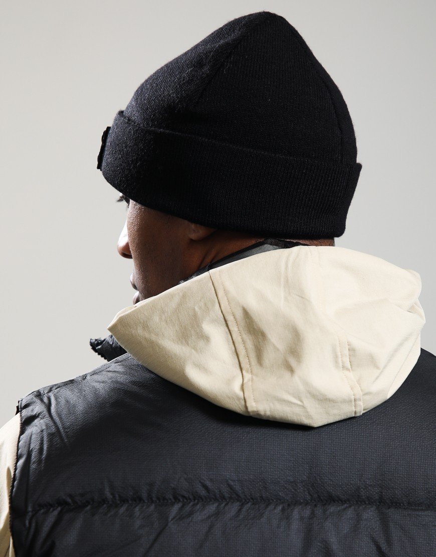 MA.Strum Badge Beanie Black