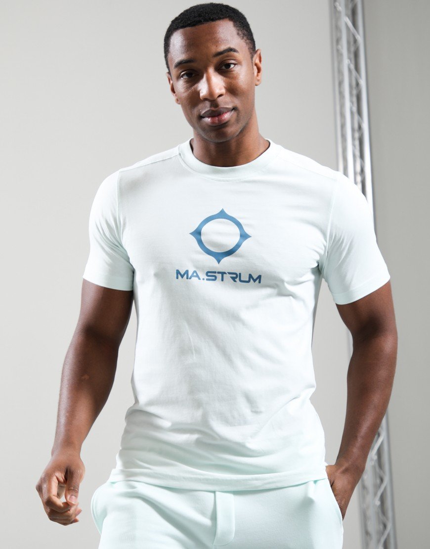 MA.Strum Beam Chest Logo T-Shirt Frost
