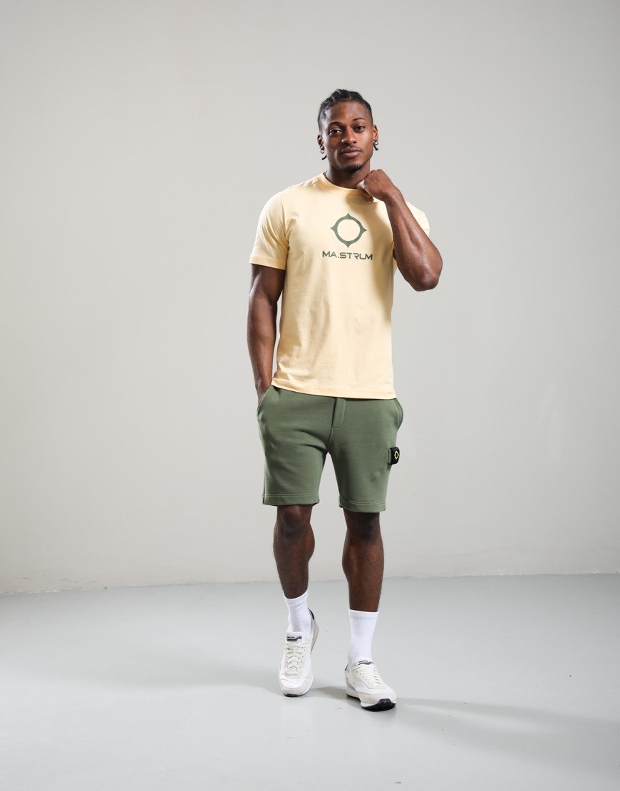 MA.Strum Beam Chest Logo T-Shirt Golden Fleece