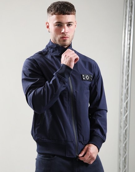 MA.Strum Brigade Softshell Bomber Jacket Ink Navy