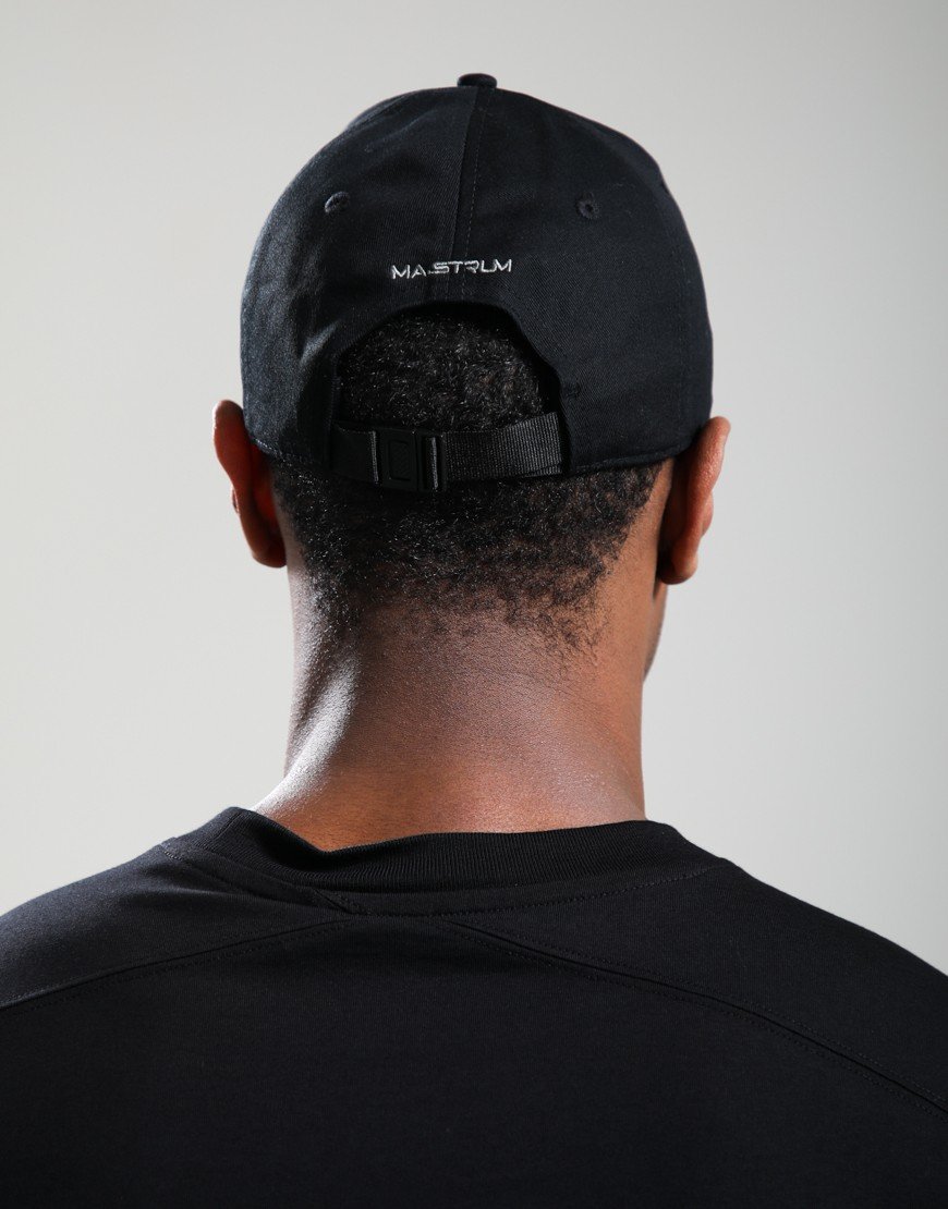 MA.Strum Cotton Logo Cap Black
