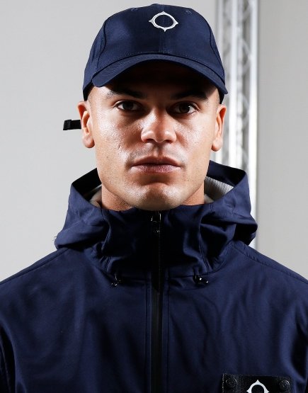 MA.Strum Cotton Logo Cap Ink Navy