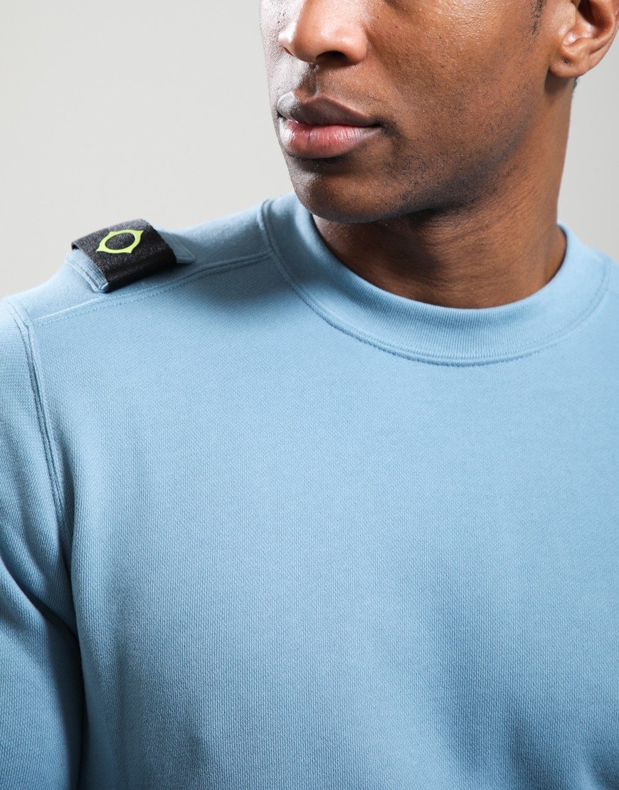 MA.Strum Crew Sweatshirt Aegean Blue