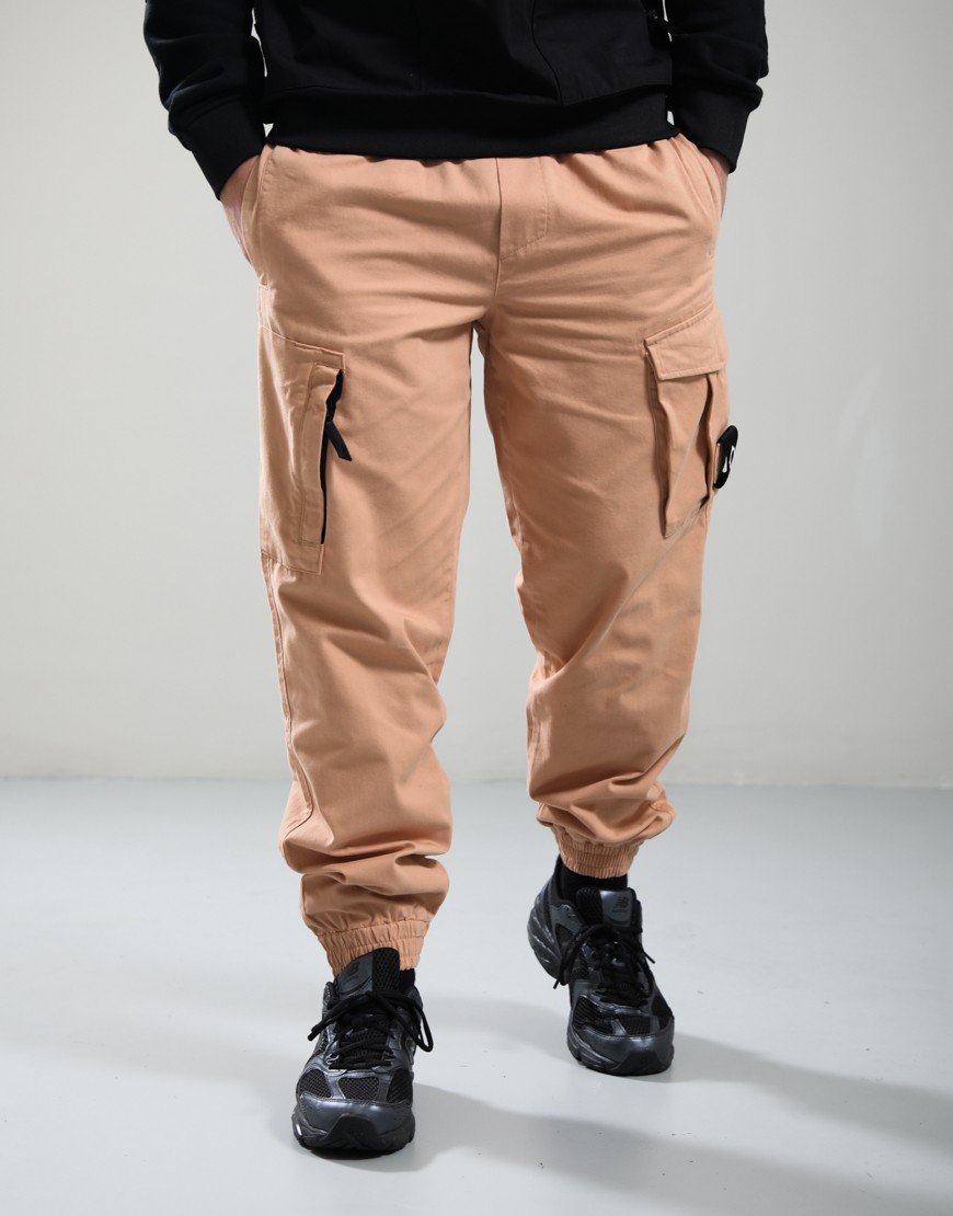 MA.Strum Elasticated Pants Army Brown