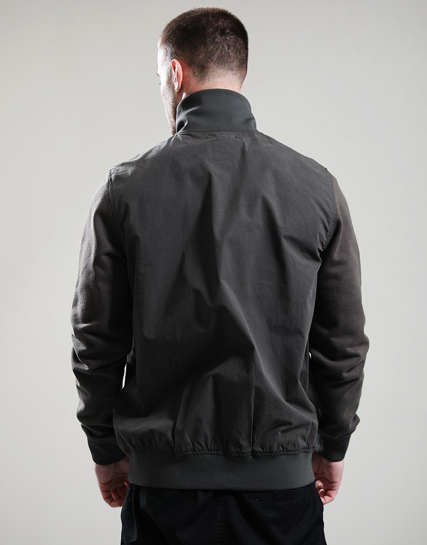 MA.Strum Full Zip Mixed Media Sweat Oil Slick