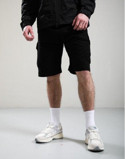 MA.Strum Kalium Cargo Shorts Jet Black